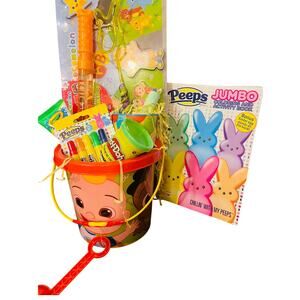 Cocomelon, sand bucket, Easter, bundle, five piece wooden puzzle, Cocomelon